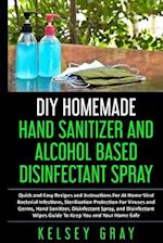 DIY Homemade Hand Sanitizer and Alcohol Based Disinfectant