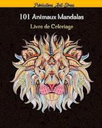 101 Animaux Mandalas Livre de Coloriage