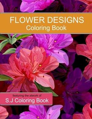 Flower Designs Coloring Book