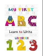 My First Learn to Write Workbook