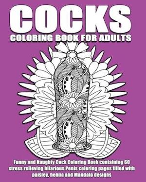 Cocks Coloring Book For Adults