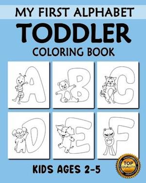 My First Toddler Alphabet Coloring Book