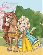 Livre de coloriage pour filles Princesse