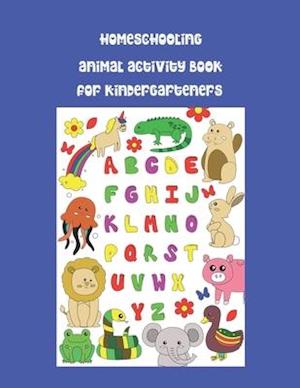 Homeschooling Animal Activity Book for Kindergarteners