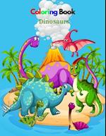 Coloring Book Dinosaurs