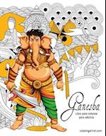 Ganesha libro para colorear para adultos