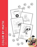 Color by math addition and subtraction worksheets: 1st grade math workbook addition and subtraction within 20, color by math problems, color by number