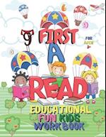 First Read Educational Fun Kids Workbook