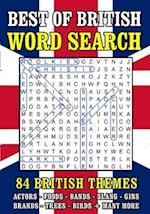 Word Search Puzzle Books for Adults: British Themed Wordsearch Activity Book | 84 Large Print Puzzles (UK Spelling) 
