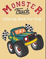 Monster Truck Coloring Book for Kids