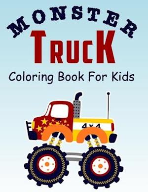 Monster Truck Coloring Book for Kids