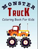 Monster Truck Coloring Book for Kids