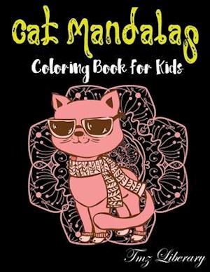 Cat Mandalas Coloring Book For Kids