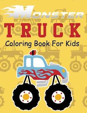 Monster Truck Coloring Book for Kids