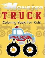 Monster Truck Coloring Book for Kids