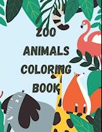 Zoo Animals Coloring Book