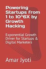 Powering Startups from 1 to 10^6X by Growth Hacking