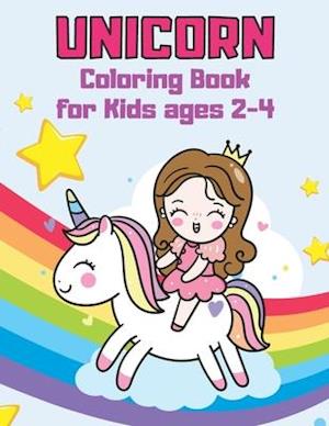 Unicorn Coloring Book for Kids ages 2-4