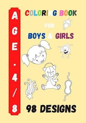 Coloring Book for Boys and Girls