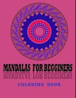 mandalas for begginers coloring book