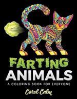 Farting Animals Coloring Book