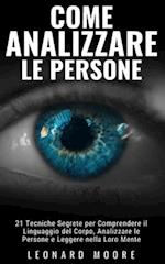 Come Analizzare le Persone