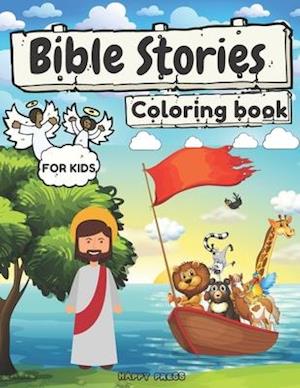 Bible Stories Coloring Book for Kids