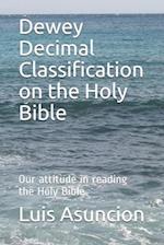 Dewey Decimal Classification on the Holy Bible