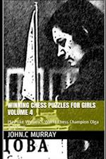 Winning Chess Puzzles for girls Volume 4