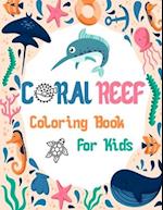 Coral reef Coloring Book For Kids