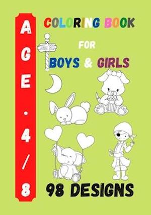 Coloring Book for Boys and Girls