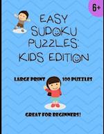 Easy Sudoku Puzzles Kids Edition