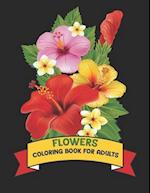 Flowers Coloring Book for Adults