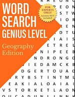 Word Search Genius Level: Geography Edition 