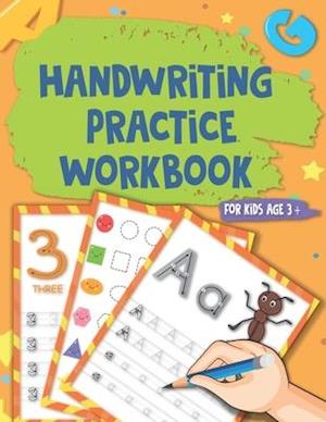 Handwriting practice workbook for kids