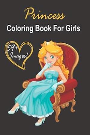 Princess Coloring Book For Girls