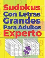 Sudokus Con Letras Grandes Para Adultos Experto
