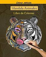 Mandala Animales Libro de Colorear