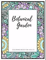 Botanical Garden Coloring Book for Adults