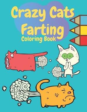 Crazy Cats Farting Coloring Book