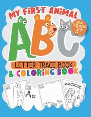 My First Animal ABC Letter Trace Book