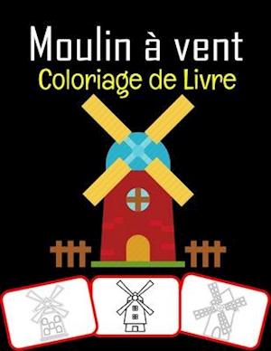 Moulin à vent Coloriage de Livre