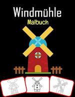 Windmühle Malbuch