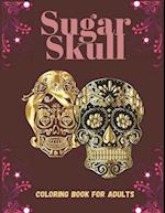 Sugar Skull Coloring Book For Adults