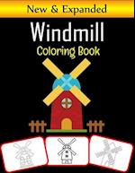 Windmill Coloring Book