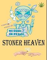 stoner heaven: best stoners coloring book Relaxing And Stress Relieving Art For weed lovers 