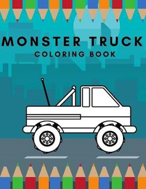 Monster truck Coloring book