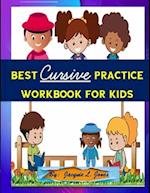 Best Cursive Practice Workbook for Kids