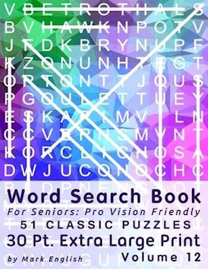 Word Search Book For Seniors