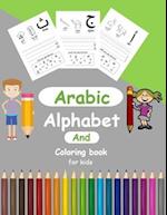 Arabic Alphabit and Coloring book for kids